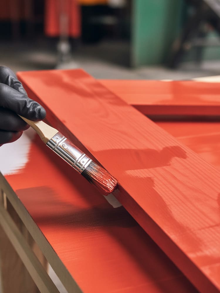 Des peintures de portails et murs de cloture adaptées à chaque matériau