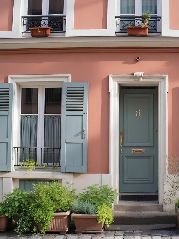 Une façade fraîchement repeinte améliore immédiatement l'attractivité du bien