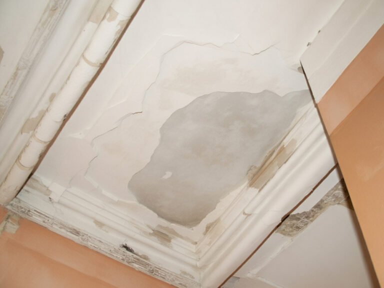 Application d'une peinture intérieure après réparation des murs et plafonds suite à dégats des eaux par infiltration d'eau à l'étage. Déclarartion des travaux de Reno'Zen à l'assurance du client