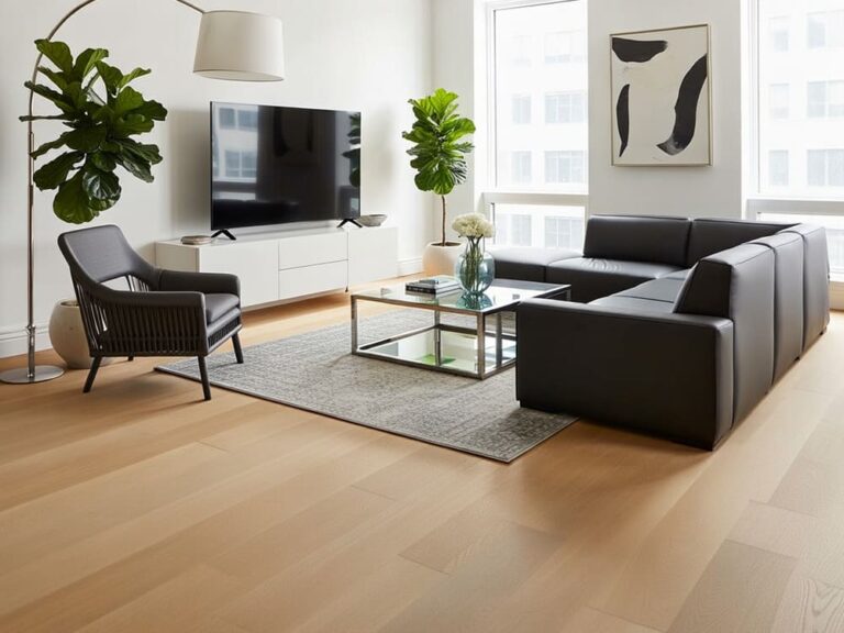 Pose d'un parquet flottant sur isolation acoustique dans un appartement rénové à Teyran par Reno’Zen